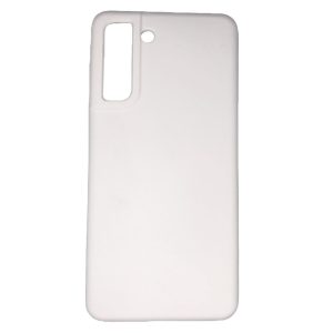 Nugarėlės dėklai Evelatus Samsung Galaxy S21 FE Premium Soft Touch Silicone Case White