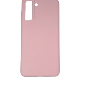 Nugarėlės dėklai Evelatus Samsung Galaxy S21 FE Premium Soft Touch Silicone Case Pink Sand