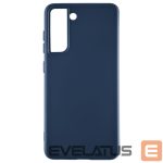 Nugarėlės dėklai Evelatus Samsung Galaxy S21 FE Nano Silicone Case Soft Touch TPU Blue