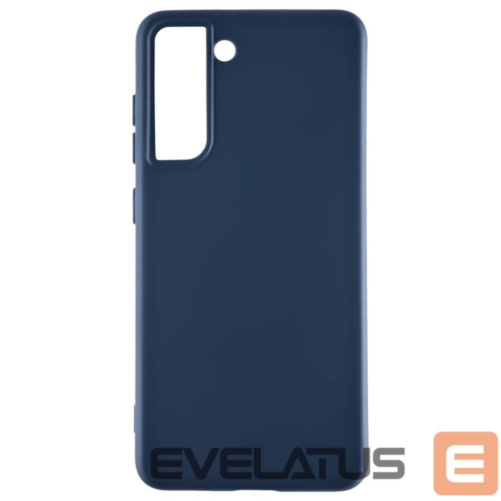 Nugarėlės dėklai Evelatus Samsung Galaxy S21 FE Nano Silicone Case Soft Touch TPU Blue