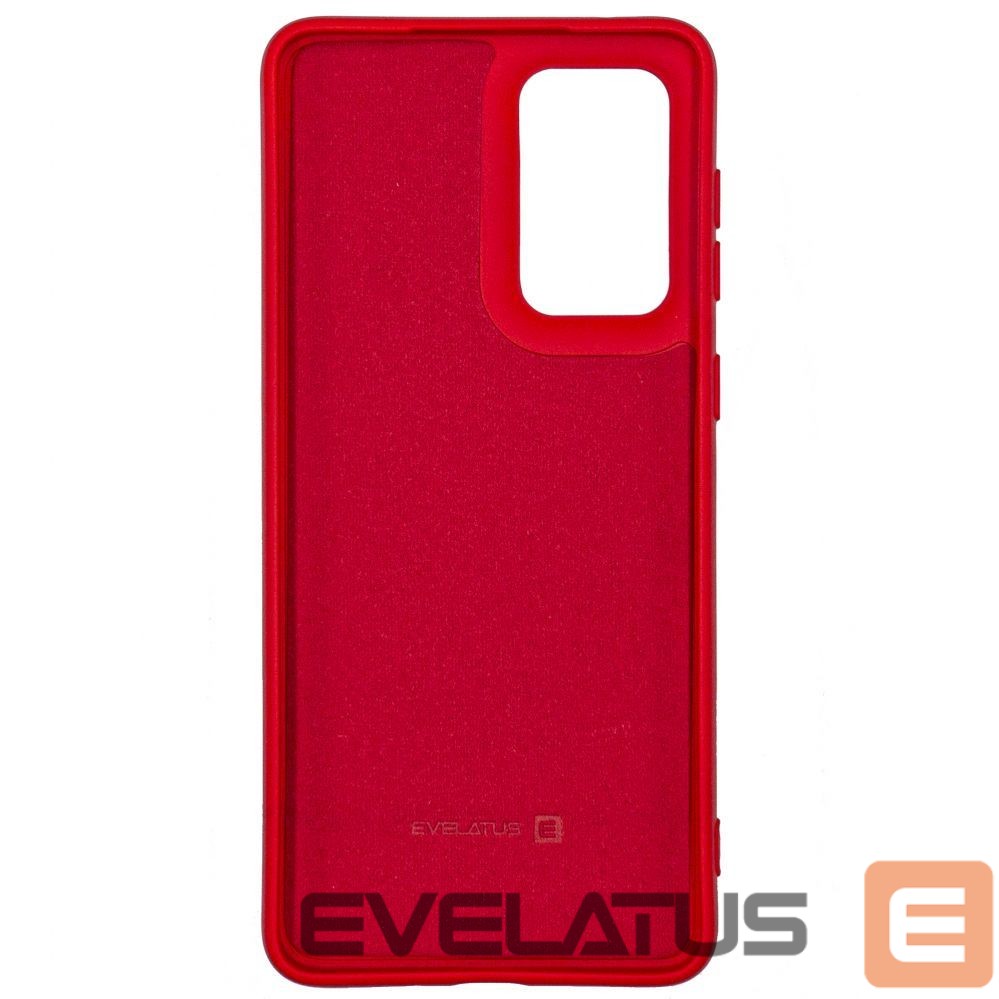 Nugarėlės dėklai Evelatus Samsung Galaxy A73 5G Nano Silicone Case Soft Touch TPU Red
