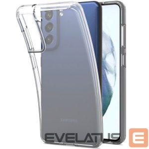 Nugarėlės dėklai Evelatus Samsung Galaxy S21 FE Clear Silicone Case 1.5mm TPU Transparent