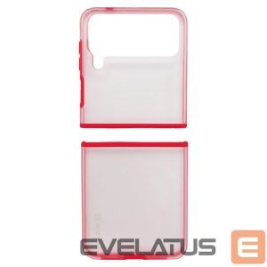 Nugarėlės dėklai Evelatus Samsung Galaxy Z Flip 3 Acrylic Matte Case Red