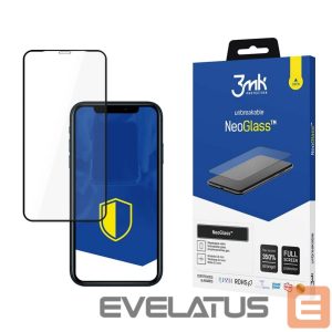 Apsauginiai stiklai 3MK Apple 3mk Apple iPhone Xr/11 Black - NeoGlass 