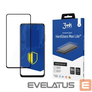 Apsauginiai stiklai 3MK Xiaomi Redmi Note 10 4G/10s/Poco M5s Black - HardGlass Max Lite 