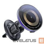 Automatinis laikiklis yesido  15W Air Outlet Car MagSafe Magnetic Wireless Charging Holder Black