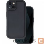 Nugarėlės dėklai iLike Samsung Galaxy A25 5G (global) Rim TPU case Black