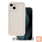 Nugarėlės dėklai iLike Samsung Galaxy A05S Rim TPU case Beige