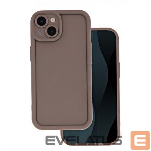 Nugarėlės dėklai iLike Samsung Galaxy A05S Rim TPU case Brown