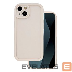 Nugarėlės dėklai iLike Samsung Galaxy A35 5G Rim TPU case Beige