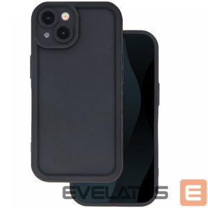 Nugarėlės dėklai iLike Samsung Galaxy A55 5G Rim TPU case Black