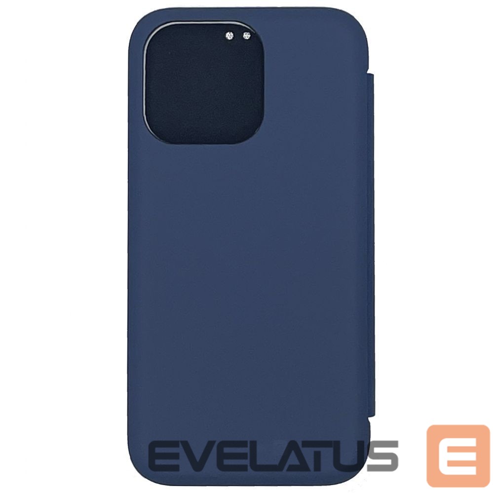 Knygos tipo dėklas dėklai Evelatus Apple iPhone 12/12 Pro Book Case Dark Blue