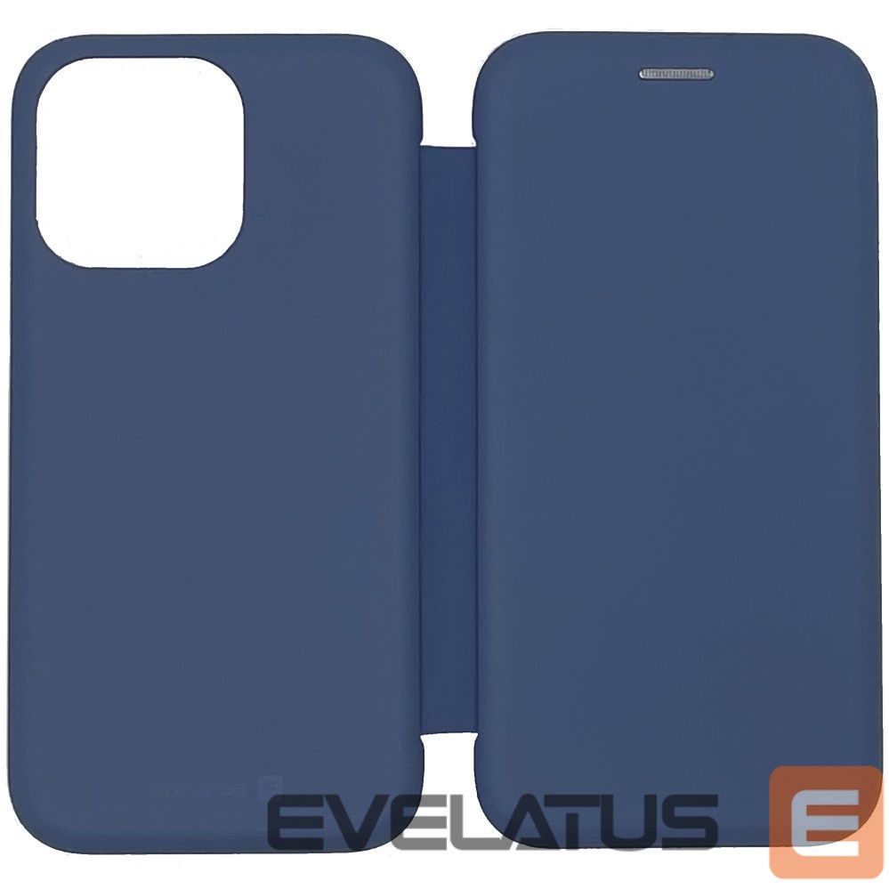 Knygos tipo dėklas dėklai Evelatus Apple iPhone 13 Pro Max Book Case Dark Blue