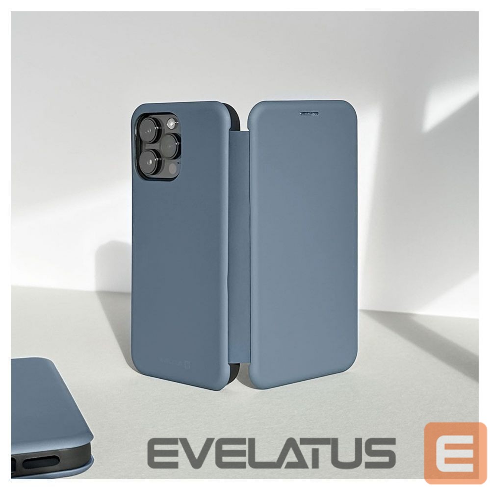 Knygos tipo dėklas dėklai Evelatus Apple iPhone 13 Pro Max Book Case Dark Blue