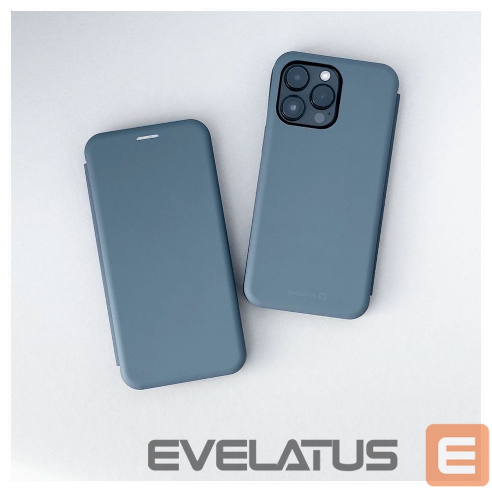 Knygos tipo dėklas dėklai Evelatus Apple iPhone 13 Pro Max Book Case Dark Blue