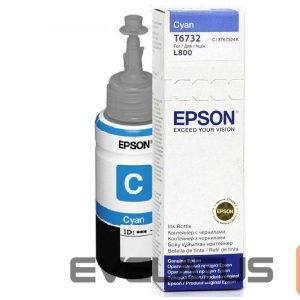 Eksploatacinės medžiagos spausdintuvams EPSON  T6732 Ink bottle 70ml Ink Cartridge, Cyan 
