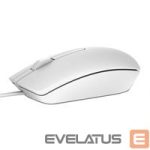 Kompiuterio pelė Dell  Optical Mouse MS116 wired, White 