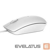 Kompiuterio pelė Dell  Optical Mouse MS116 wired, White 