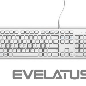 Kompiuterio klaviatūra Dell  KB216 Multimedia, Wired, EN, USB, White 