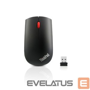 Kompiuterio pelė Lenovo  ThinkPad Essential  Mouse  Wireless, Black, Wireless connection, Optical, No, Yes 