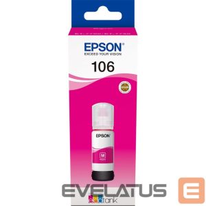 Eksploatacinės medžiagos spausdintuvams EPSON  Ecotank 106 Ink Bottle, Magenta 