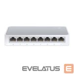 Serveris – kiti priedai TP-Link  Switch TL-SF1008D Unmanaged, Desktop, 10/100 Mbps (RJ-45) ports quantity 8, Power supply type External 