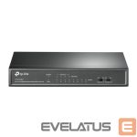 Serveris – kiti priedai TP-Link  Switch TL-SF1008LP Unmanaged, Desktop, 10/100 Mbps (RJ-45) ports quantity 8, PoE ports quantity 4, Power supply type External 