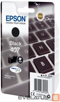 Eksploatacinės medžiagos spausdintuvams EPSON WF-4745 Series Ink Cartridge L Black Ink Cartridge, Black