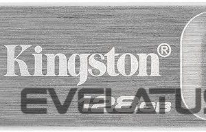 USB atmintinė Kingston  USB Flash Drive DataTraveler Kyson 128 GB, USB 3.2 Gen 1, Black/Grey 