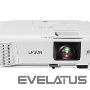 Spausdintuvai EPSON  3LCD projector EB-W49 WXGA (1280x800), 3800 ANSI lumens, White, Lamp warranty 12 month(s) 