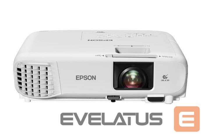 Spausdintuvai EPSON 3LCD projector EB-W49 WXGA (1280x800), 3800 ANSI lumens, White, Lamp warranty 12 month(s)