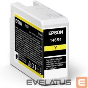 Eksploatacinės medžiagos spausdintuvams EPSON  UltraChrome Pro 10 ink T46S4 Ink cartrige, Yellow 
