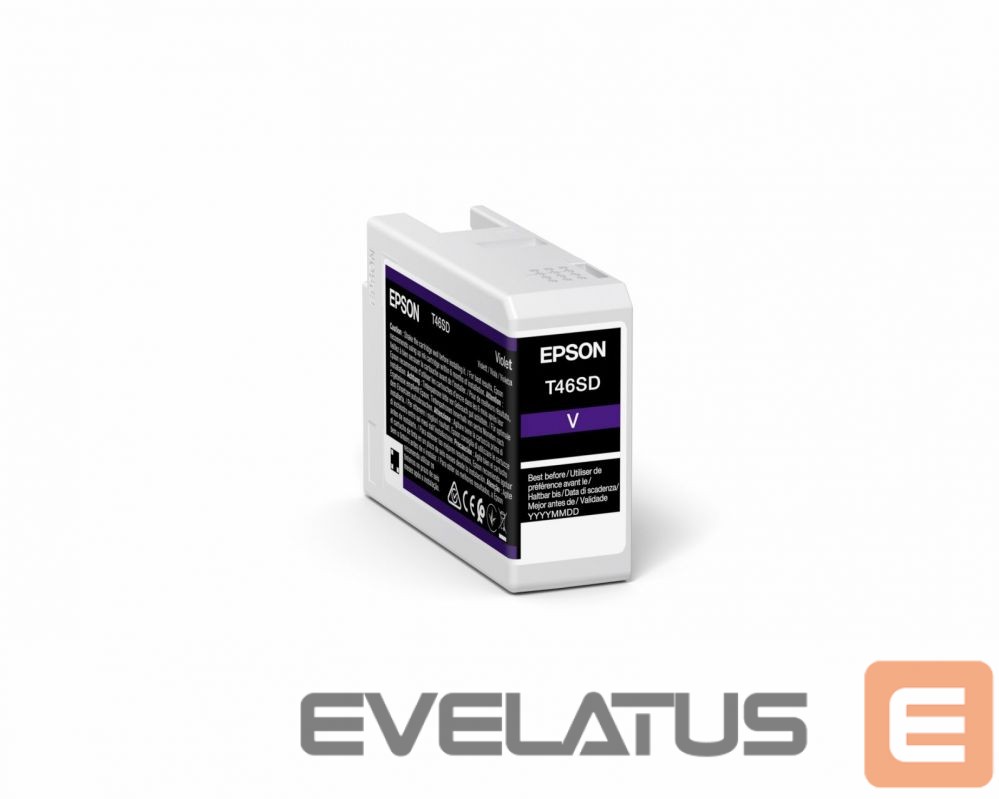 Eksploatacinės medžiagos spausdintuvams EPSON UltraChrome Pro 10 ink T46SD Ink cartrige, Violet