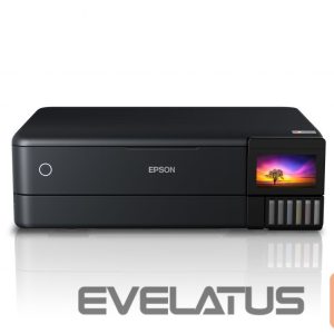 Spausdintuvai EPSON  Multifunctional Printer EcoTank L8180 Colour, Inkjet, A3+, Wi-Fi, Black 