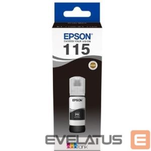 Eksploatacinės medžiagos spausdintuvams EPSON  115 ECOTANK Ink Bottle, Black 