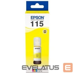 Eksploatacinės medžiagos spausdintuvams EPSON  115 ECOTANK Ink Bottle, Yellow 