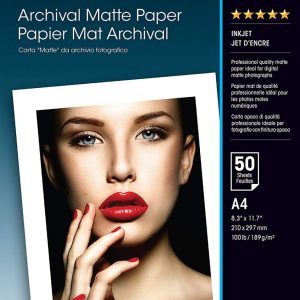 Biuro įrankiai EPSON  Archival Matte Paper - A4 - 50 Sheets A4