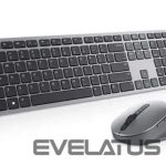 Kompiuterio klaviatūra Dell  Premier Multi-Device Keyboard and Mouse   KM7321W Wireless, Batteries included, EE, Titan grey 