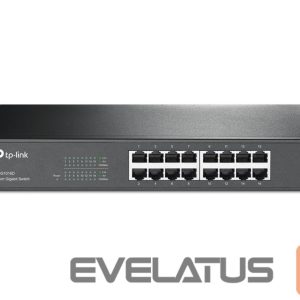 Serveris – kiti priedai TP-Link  Switch 	TL-SG1016D Unmanaged, Desktop/Rackmountable, 10/100 Mbps (RJ-45) ports quantity 16 