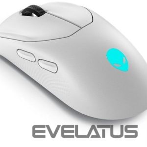 Kompiuterio pelė Dell  Mouse Alienware Tri-Mode AW720M 2.4GHz Wireless Gaming Mouse, Lunar light 