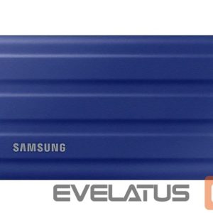 USB atmintinė Samsung  Portable SSD T7 2000 GB, USB 3.2, Blue 