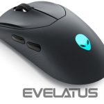 Kompiuterio pelė Dell  Gaming Mouse Alienware AW720M  wired/wireless, Black, Wired - USB Type A 