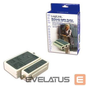 Serveris – kiti priedai Logilink  Cable tester for RJ45 and BNC with remote unit 