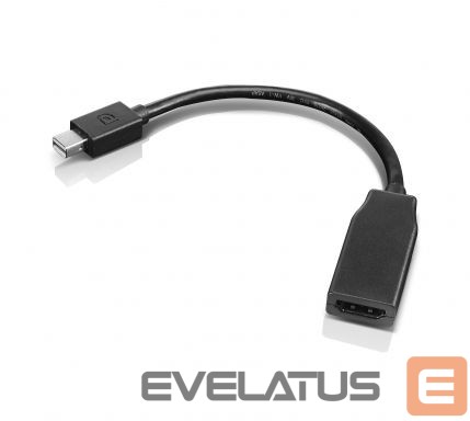 Adapteris Lenovo mini-DisplayPort to HDMI Black, Adapter