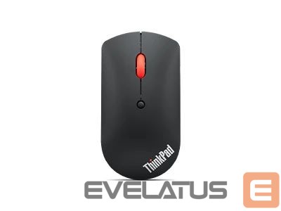 Kompiuterio pelė Lenovo ThinkPad Bluetooth Silent Mouse w/o battery Black, Bluetooth 5.0