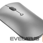 Kompiuterio pelė Lenovo  Silent Mouse 600 Optical Mouse, Iron Grey, Dual-host Bluetooth 5.0 