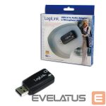 Kabelis Logilink  USB Audio adapter, 5.1 sound effect 