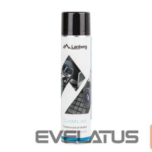 Biuro įrankiai Lanberg  CG-600FL-001 600 ml, Compressed gas Air Duster