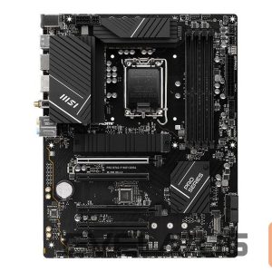 Intel procesoriaus pagrindinė plokštė MSI  PRO B760-P WIFI DDR4 