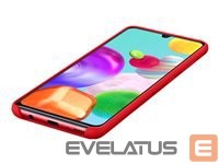 Nugarėlės dėklai Samsung - Galaxy A41 Silicone Cover case Red